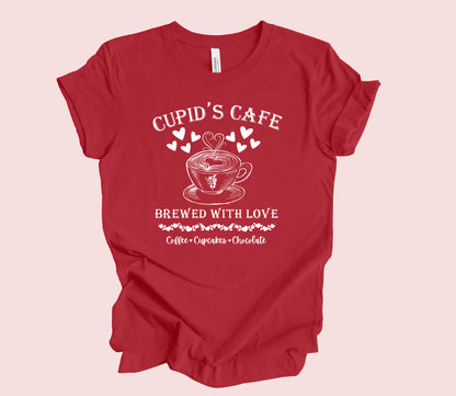 Cupid's Cafe T-Shirt (Red)