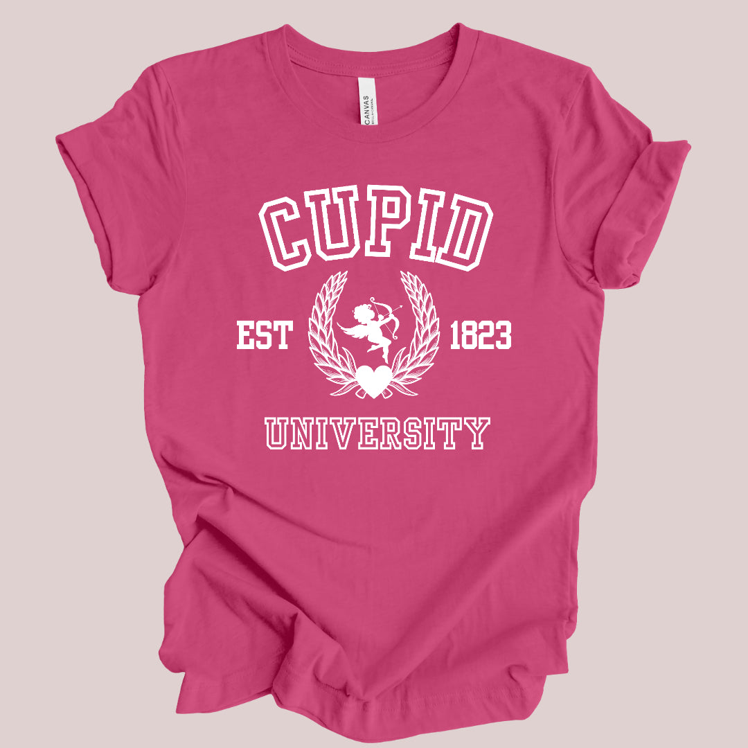 Cupid University T-Shirt (Berry)